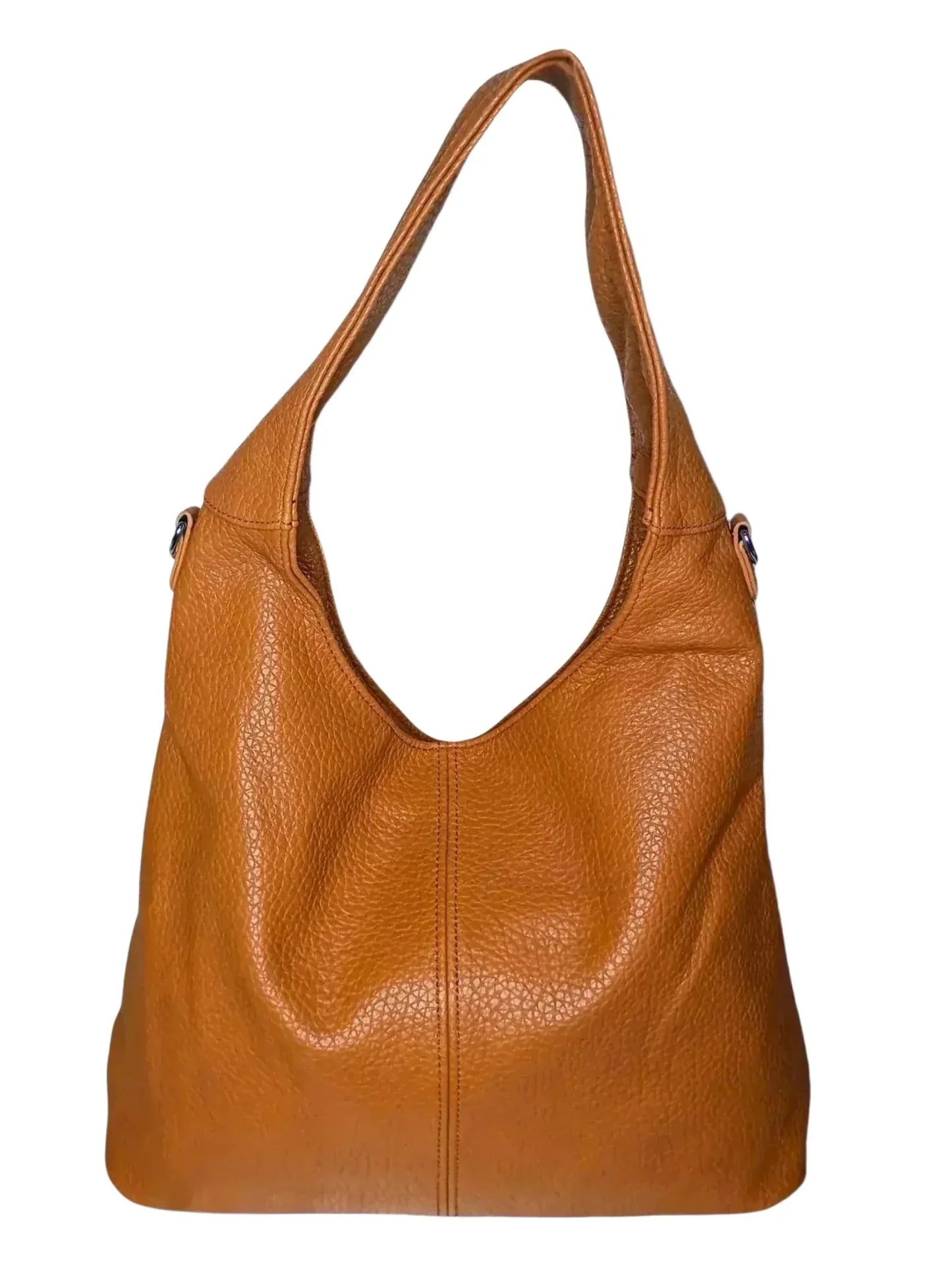 Stile Donna Bags - Borsa Hobo in Ecopelle Marrone