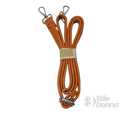 Stile Donna Bags - Borsa Hobo in Ecopelle Marrone