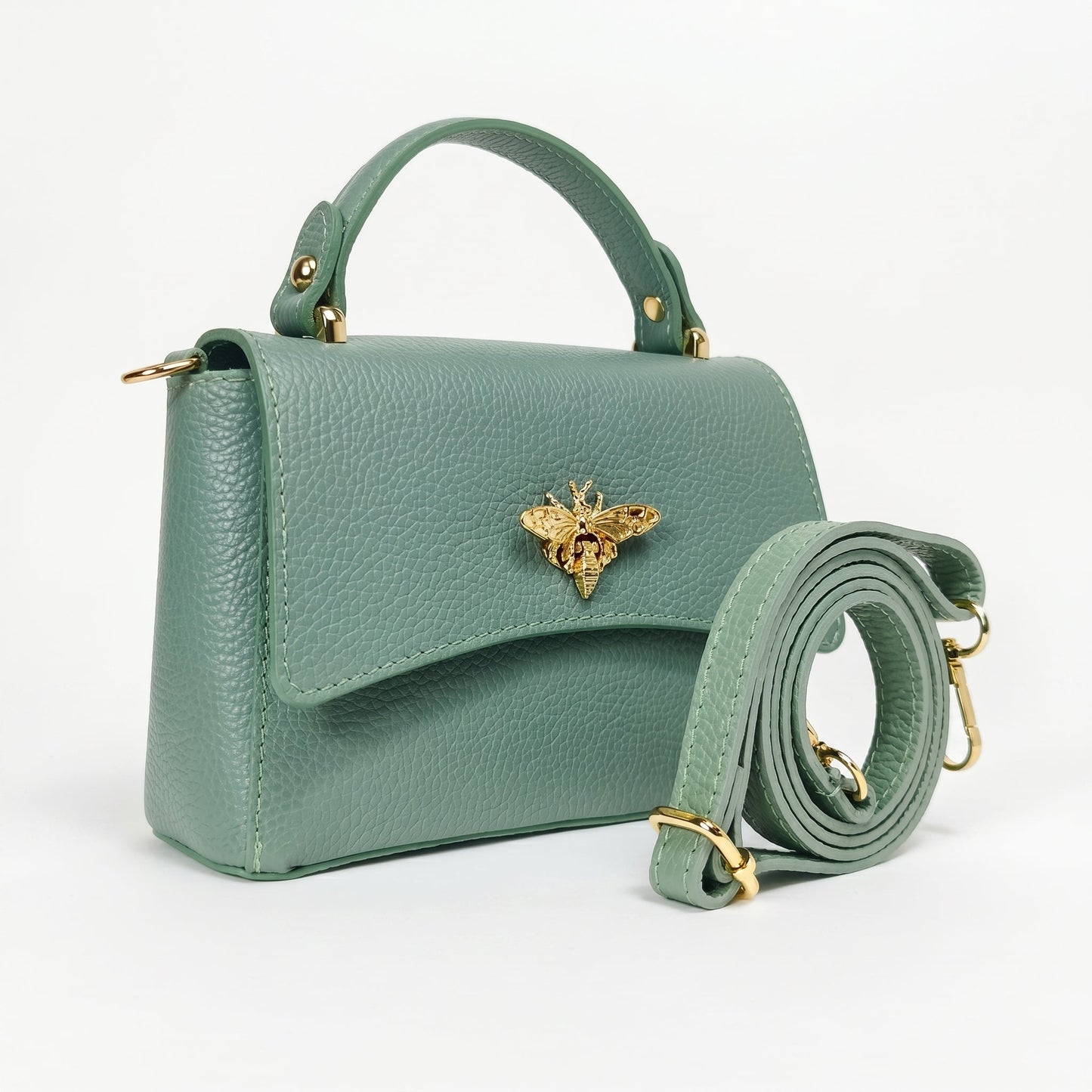 Stile Donna Bags - Borsa Mini a Farfalla in Vera Pelle
