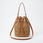 Stile Donna Bags - Straw Bucket Bag
