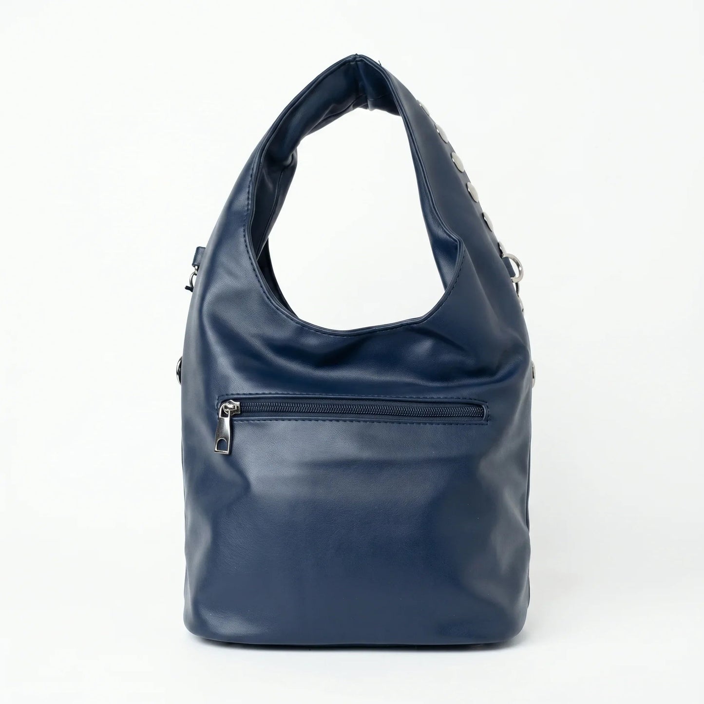 Stile Donna Bags - Silver Dot Borsa Media in Ecopelle