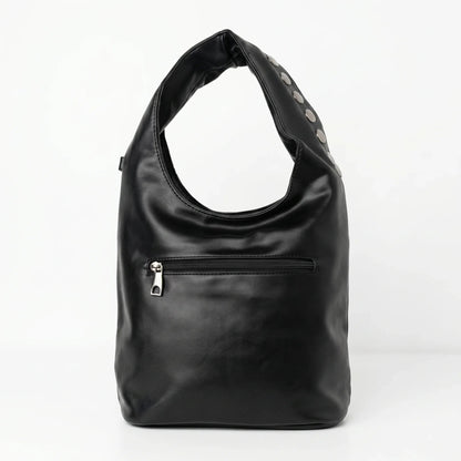 Stile Donna Bags - Silver Dot Borsa Media in Ecopelle
