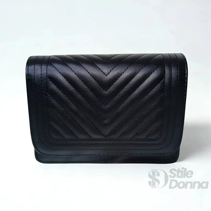 Stile Donna Bags - Borsa Trapuntata a Triangoli