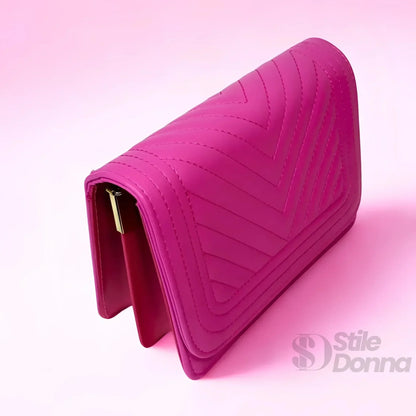 Stile Donna Bags - Borsa Trapuntata a Triangoli