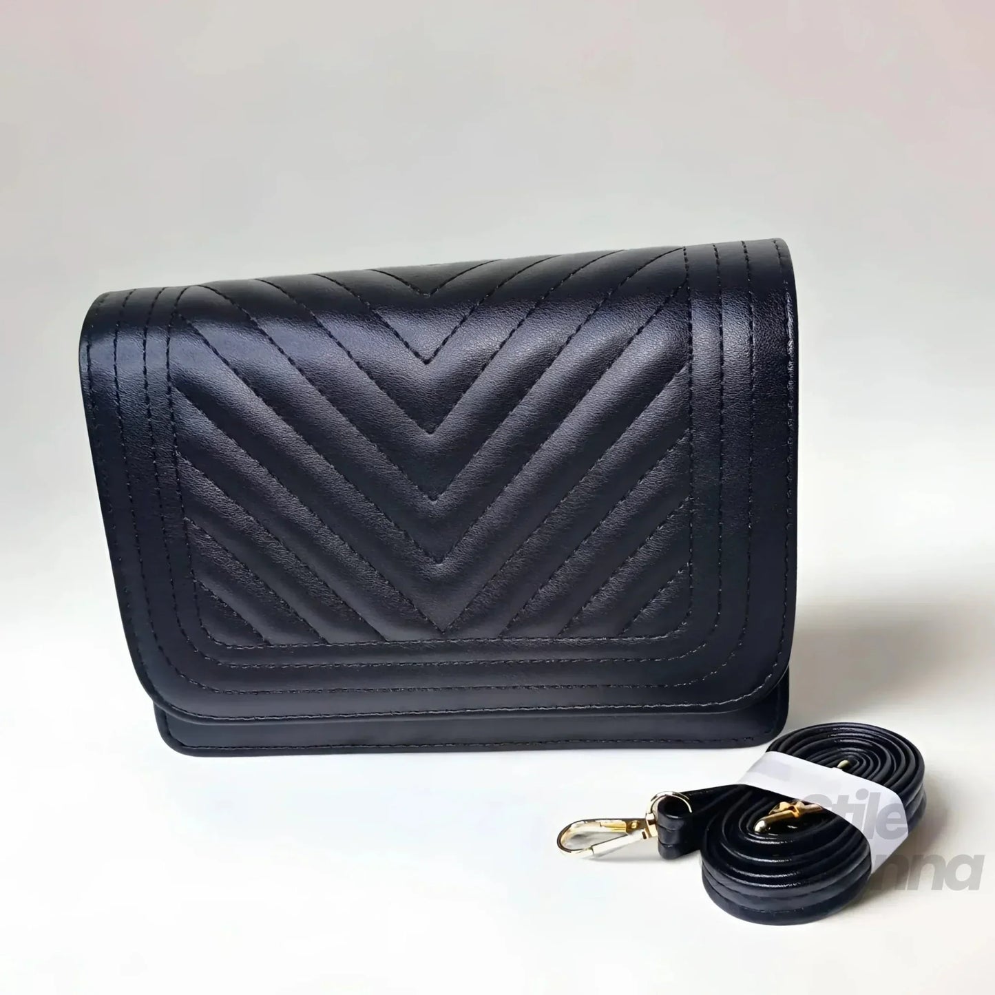 Stile Donna Bags - Borsa Trapuntata a Triangoli