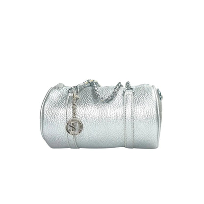 Stile Donna Bags - Borsa a Cilindro con Doppio Manico