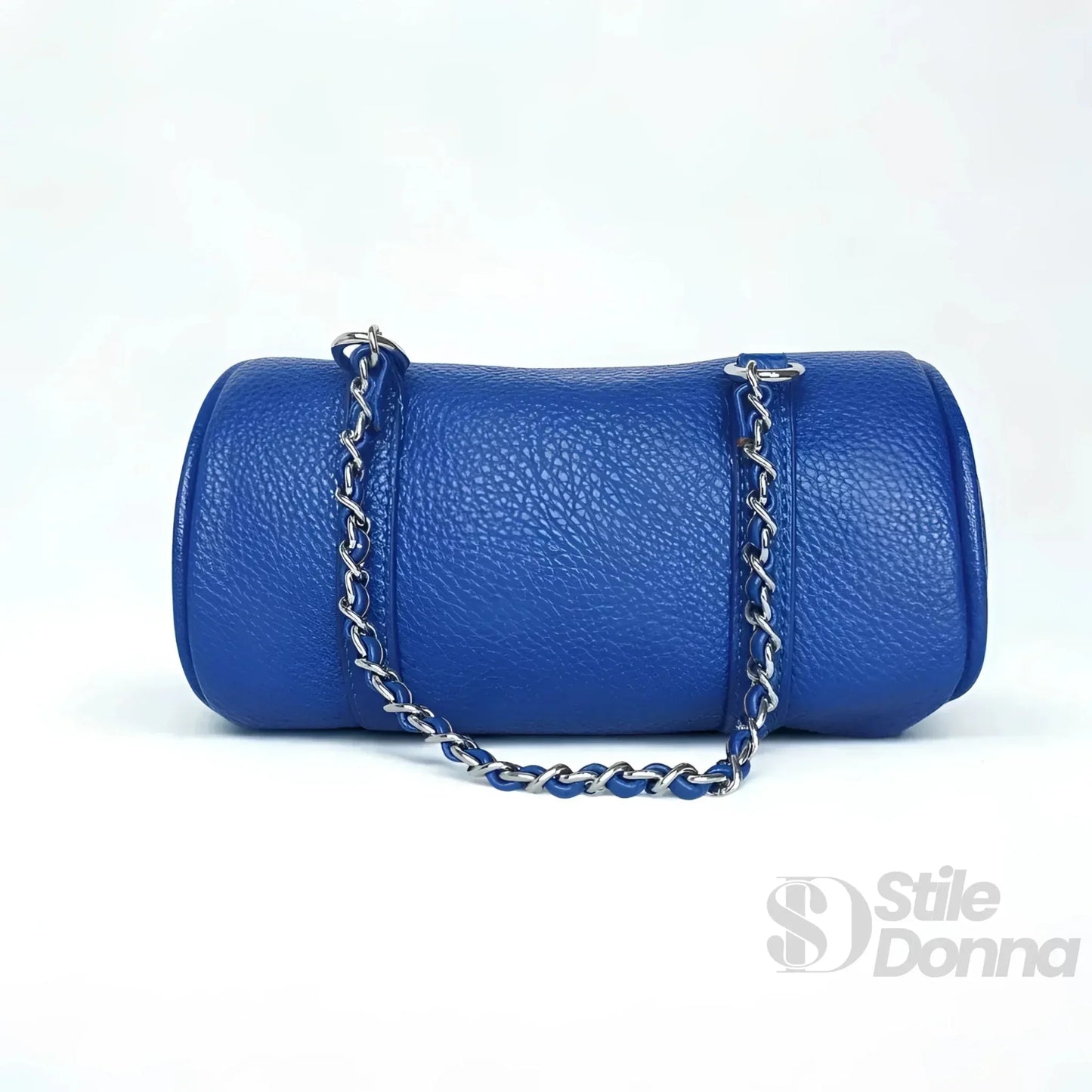 Stile Donna Bags - Borsa a Cilindro con Doppio Manico