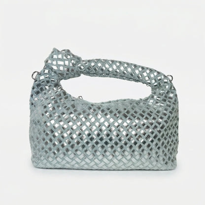 Stile Donna Bags - Borsa a Mano con Manico a Nodo