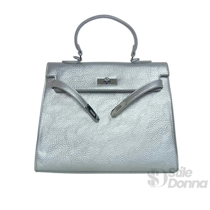Stile Donna Bags - Borsa a Mano Dettagli Argentati