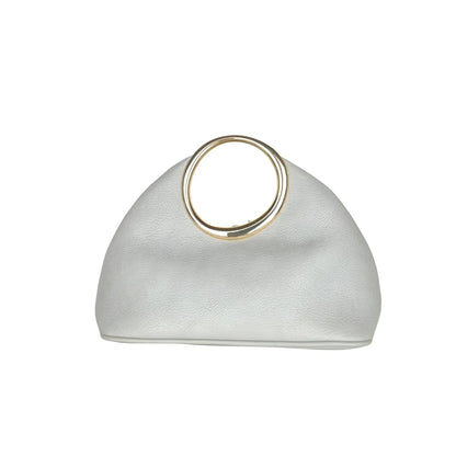Stile Donna Bags - Borsa a Mano con Manico Circolare