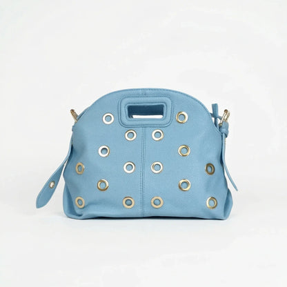 Stile Donna Bags - Borsa a Spalla con Occhielli Dorati