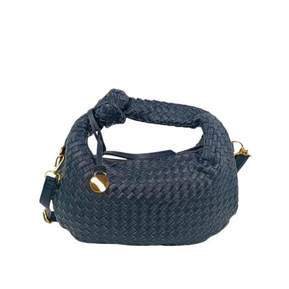 Stile Donna Bags - Borsa a Spalla Intrecciata con Nodo