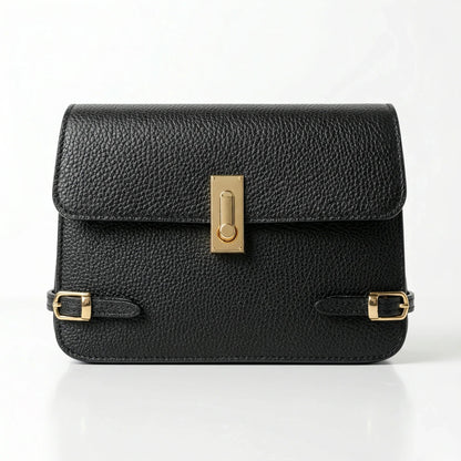 Stile Donna Bags - Buckle Up Borsa a Tracolla in Vera Pelle