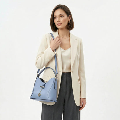 Stile Donna Bags - Lorenza Borsa a Tracolla in Vera Pelle