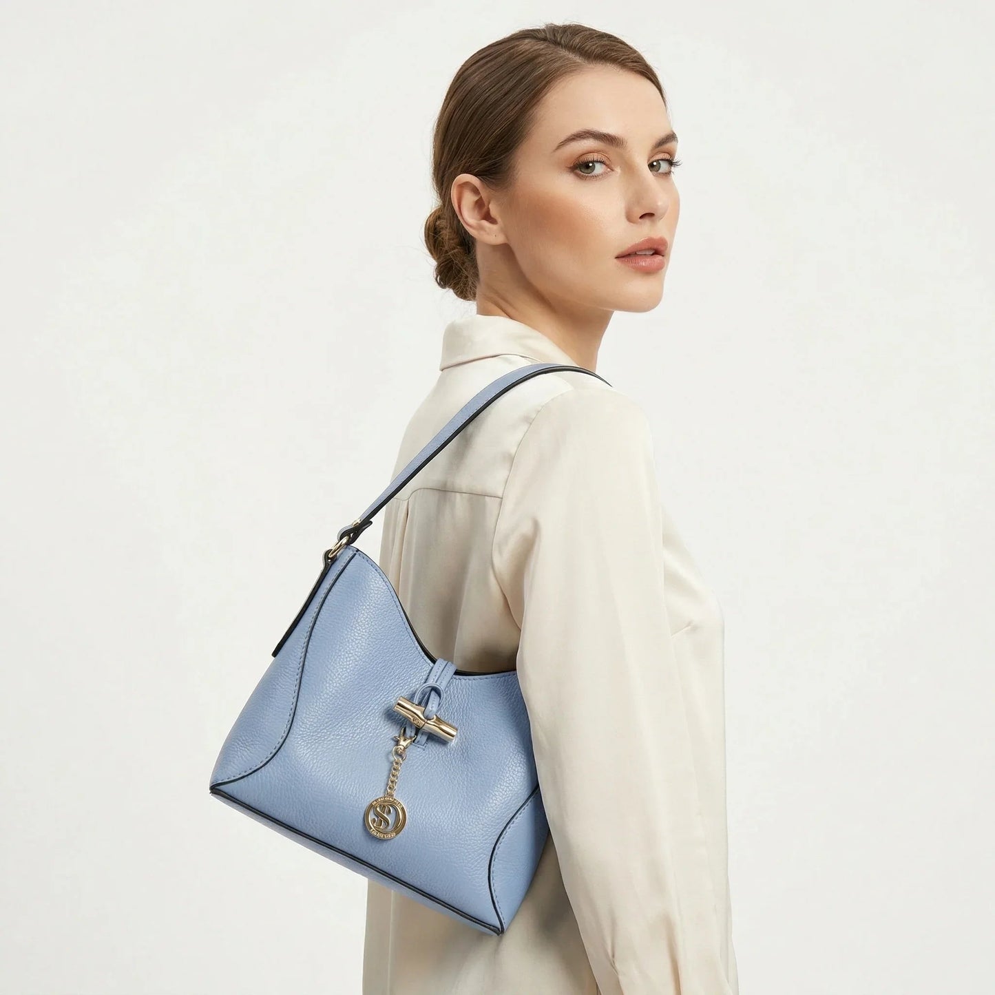 Stile Donna Bags - Lorenza Borsa a Tracolla in Vera Pelle