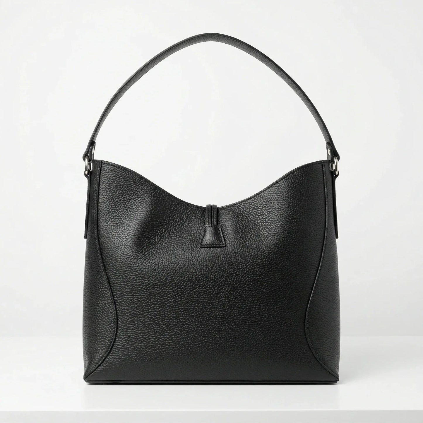 Stile Donna Bags - Lorenza Borsa a Tracolla Grande in Vera Pelle