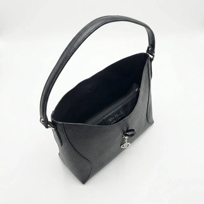 Stile Donna Bags - Lorenza Borsa a Tracolla Grande in Vera Pelle