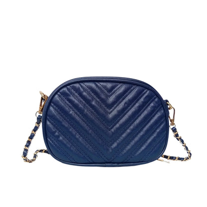Stile Donna Bags - Borsa a Tracolla Ovale Trapuntata