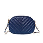 Stile Donna Bags - Borsa a Tracolla Ovale Trapuntata
