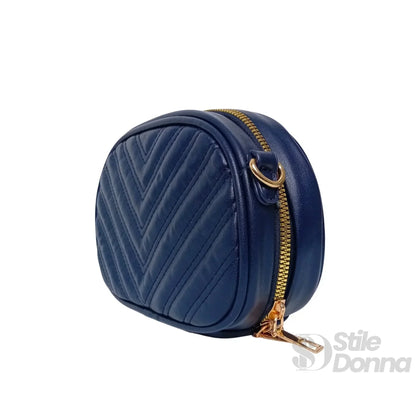 Stile Donna Bags - Borsa a Tracolla Ovale Trapuntata
