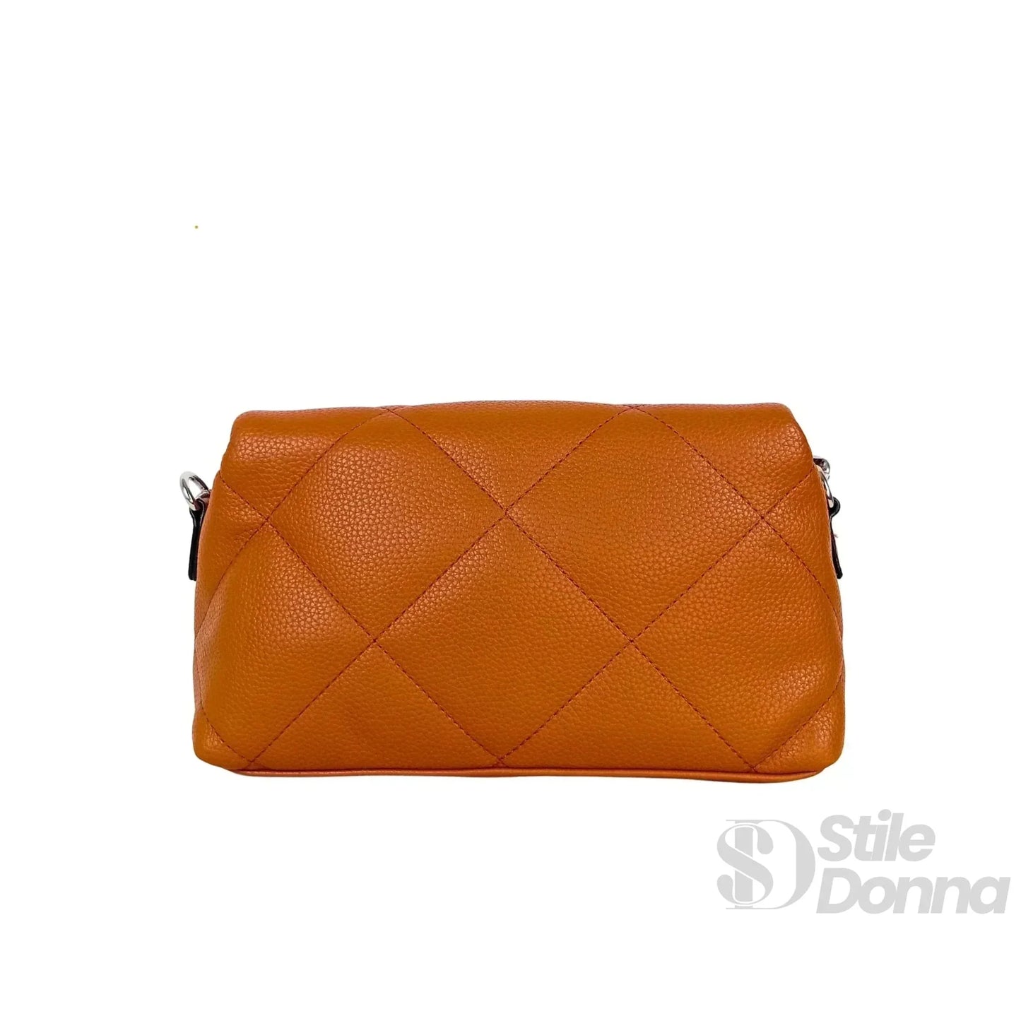 Stile Donna Bags - Borsa a Tracolla Compatta in Ecopelle