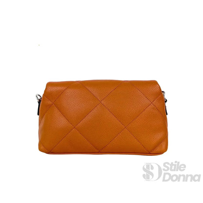 Stile Donna Bags - Borsa a Tracolla Compatta in Ecopelle
