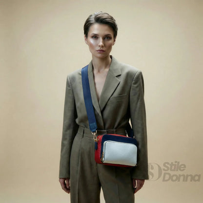 Stile Donna Bags - Borsa a Tracolla Multicolore