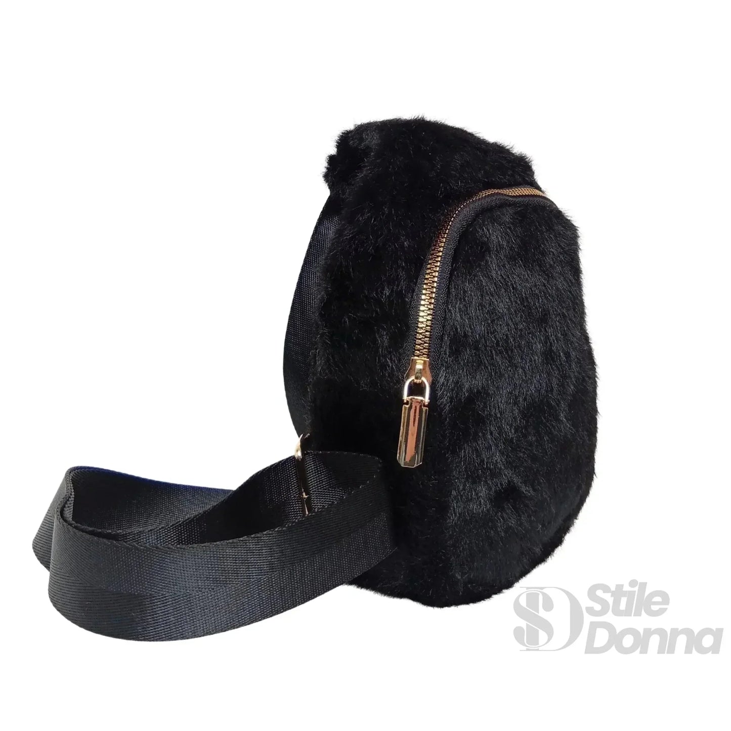Stile Donna Bags - Borsa Mini in Pelliccia Sintetica