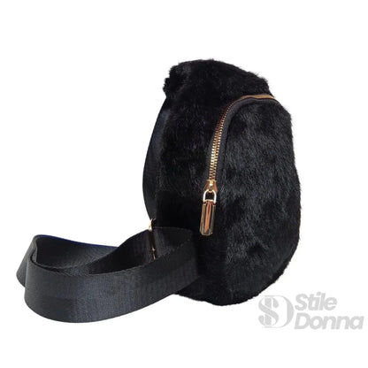 Stile Donna Bags - Borsa Mini in Pelliccia Sintetica
