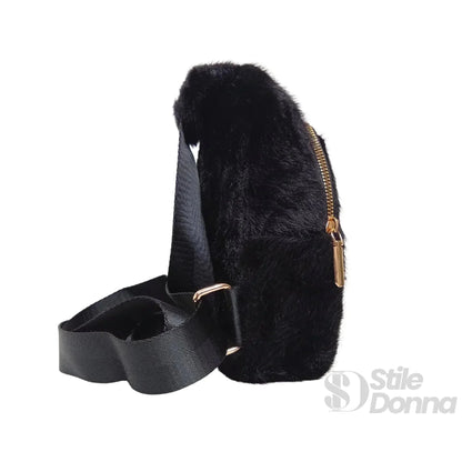 Stile Donna Bags - Borsa Mini in Pelliccia Sintetica