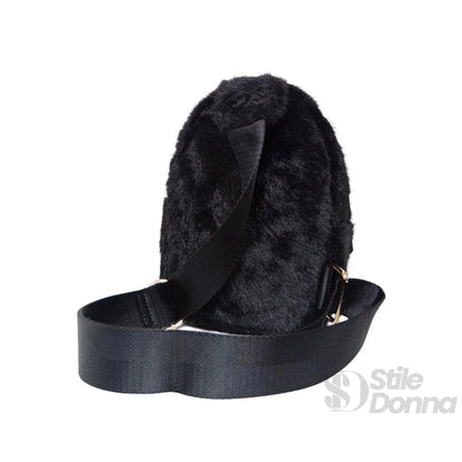 Stile Donna Bags - Borsa Mini in Pelliccia Sintetica