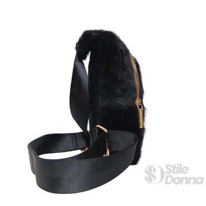 Stile Donna Bags - Borsa Mini in Pelliccia Sintetica