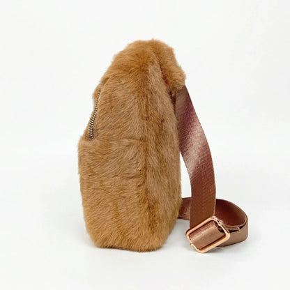 Stile Donna Bags - Borsa Mini in Pelliccia Sintetica