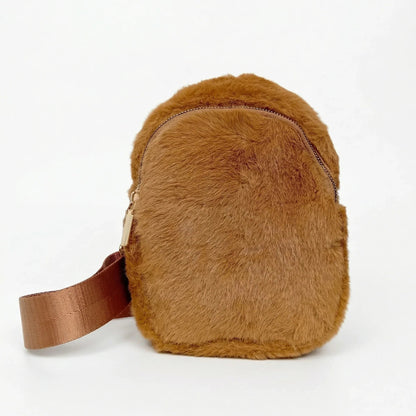 Stile Donna Bags - Borsa Mini in Pelliccia Sintetica