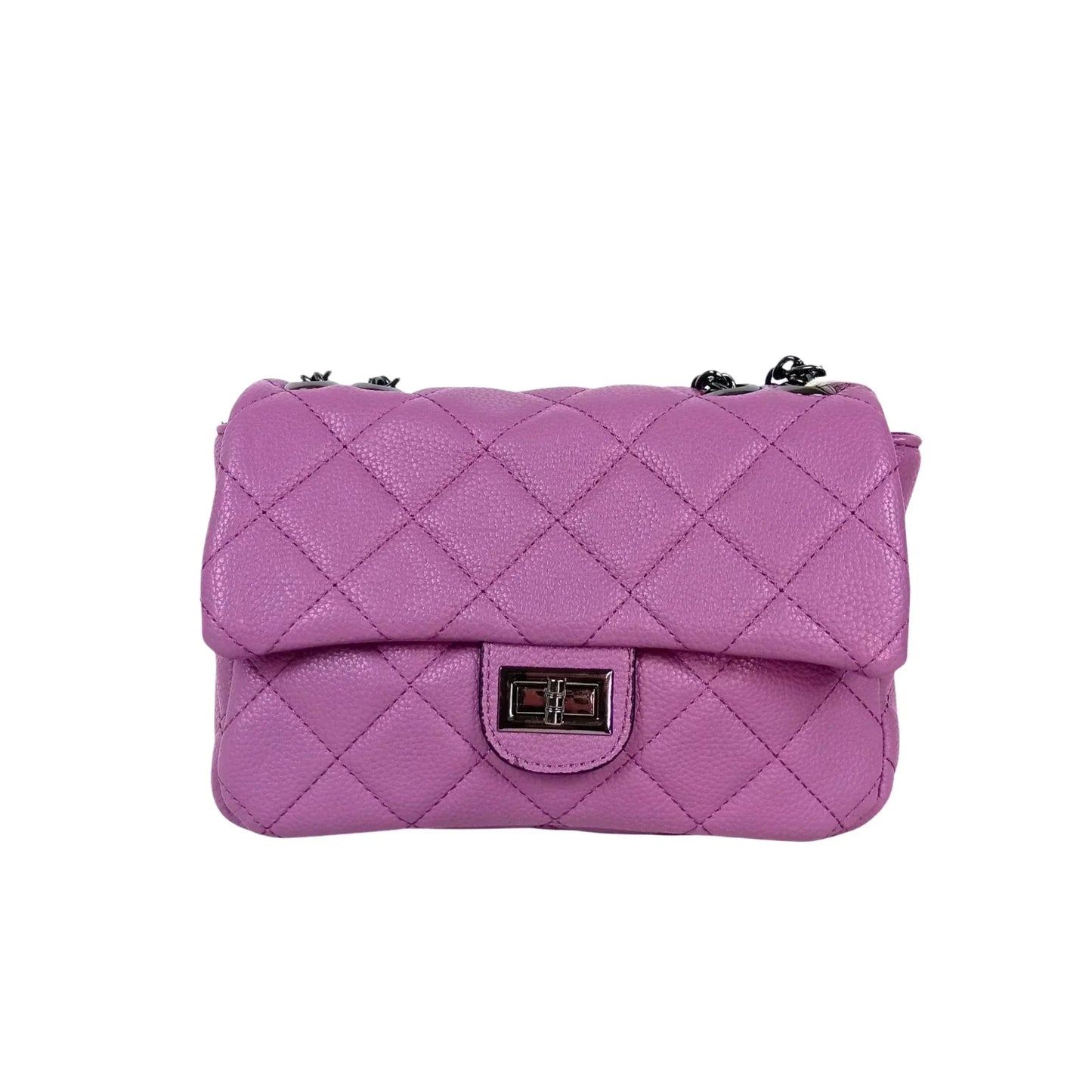 Stile Donna Bags - Borsa a Tracolla Finiture Argento