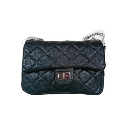Stile Donna Bags - Borsa a Tracolla Finiture Argento