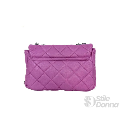 Stile Donna Bags - Borsa a Tracolla Finiture Argento