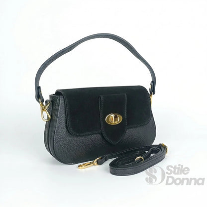 Stile Donna Bags - Bella Nova Borsa in Pelle e Camoscio
