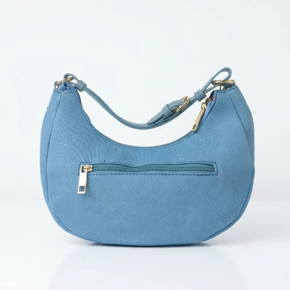 Stile Donna Bags - Borsa in Denim con Tracolla Rimovibile