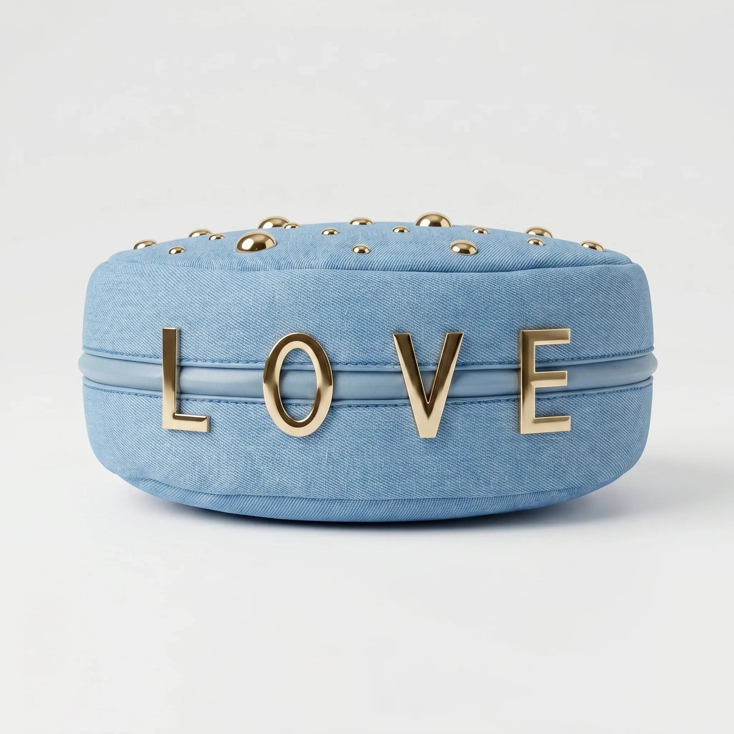 Stile Donna Bags - Borsa in Denim con Tracolla Rimovibile