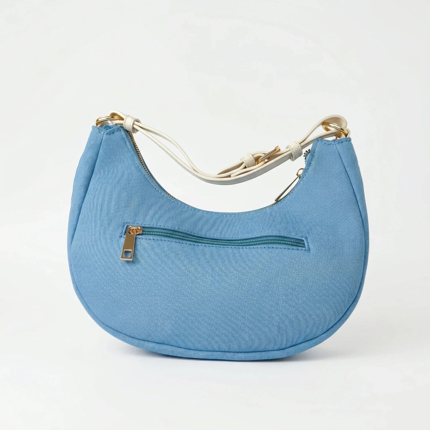 Stile Donna Bags - Borsa in Denim con Tracolla Rimovibile