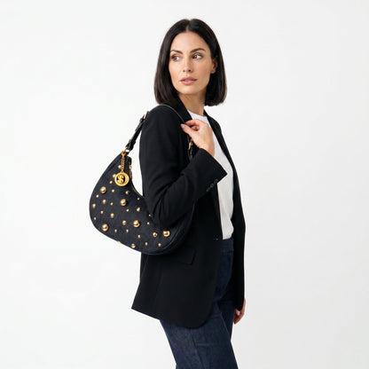 Stile Donna Bags - Borsa in Denim con Tracolla Rimovibile