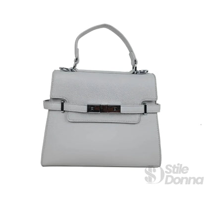 Stile Donna Bags - Borsa in Ecopelle Grigio