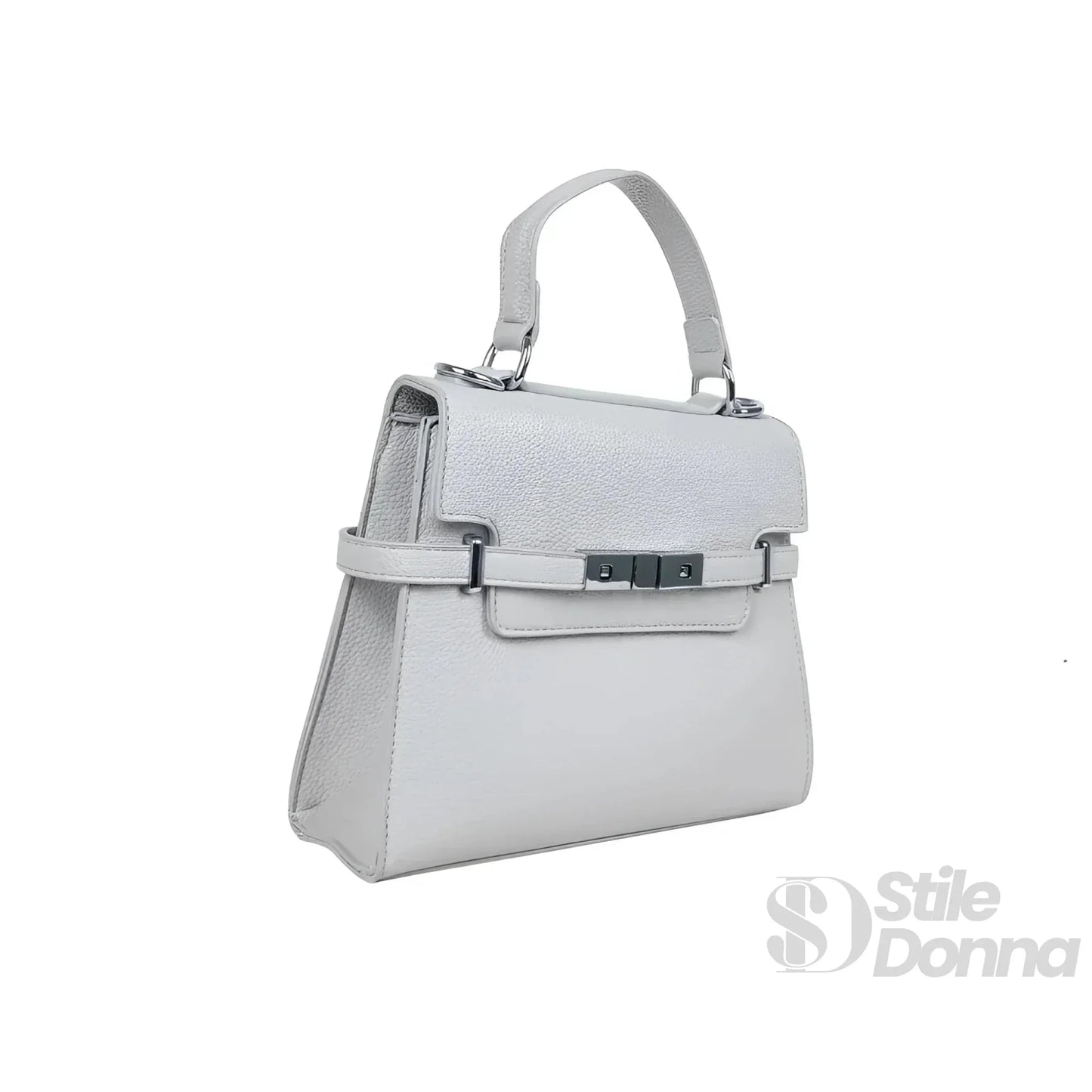 Stile Donna Bags - Borsa in Ecopelle Grigio