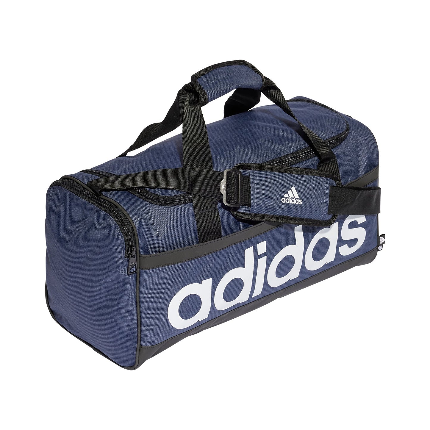 Adidas Duffel HR5349 Borsone Medio Palestra Blu-Bianco Sportivo