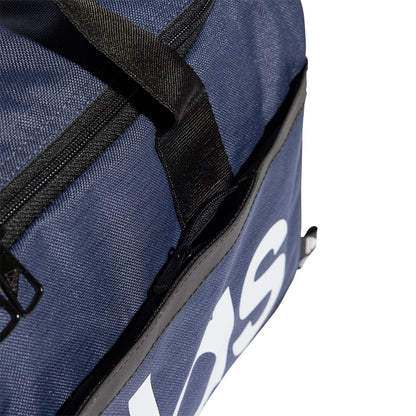 Adidas Duffel HR5349 Borsone Medio Palestra Blu-Bianco Sportivo