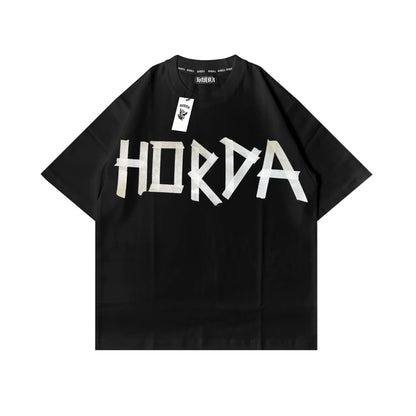 Taped Boxy Fit T-shirt 100% Cotton Made in Italy