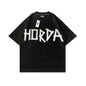 Taped Boxy Fit T-shirt 100% Cotton Made in Italy