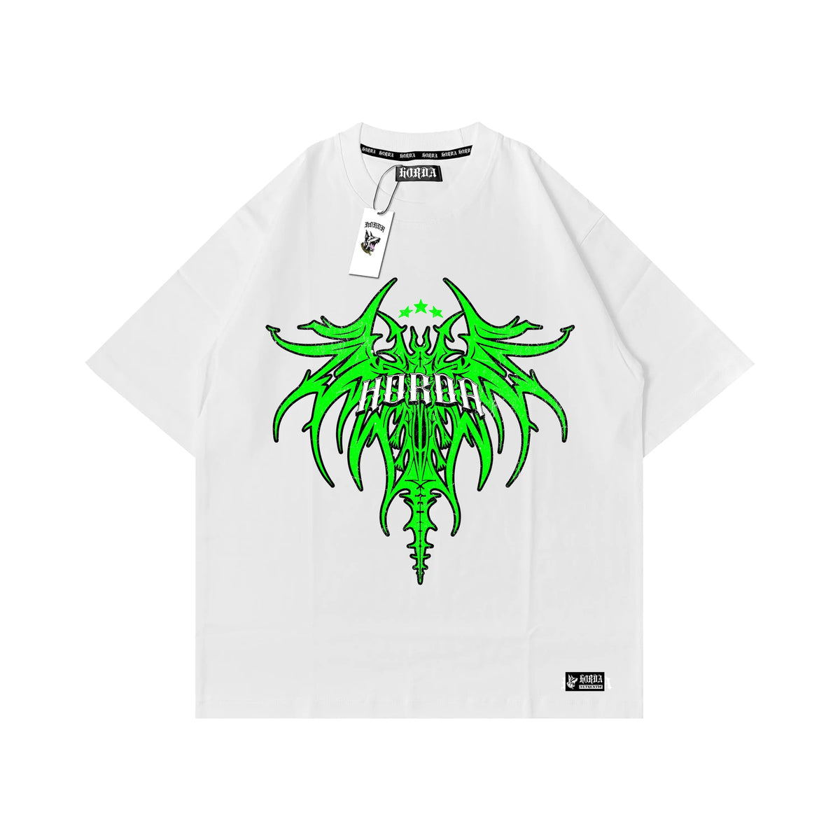 Boxy fit shirt 100% Cotone Acid Dragonfly