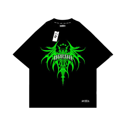 Boxy fit shirt 100% Cotone Acid Dragonfly